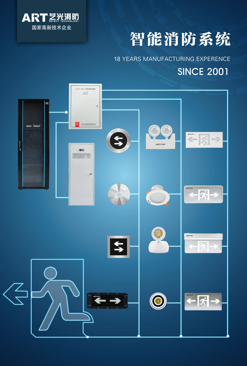 智慧時代來臨，智能消防行業(yè)發(fā)展迅猛，藝光智能疏散系統(tǒng)為安全保駕護航